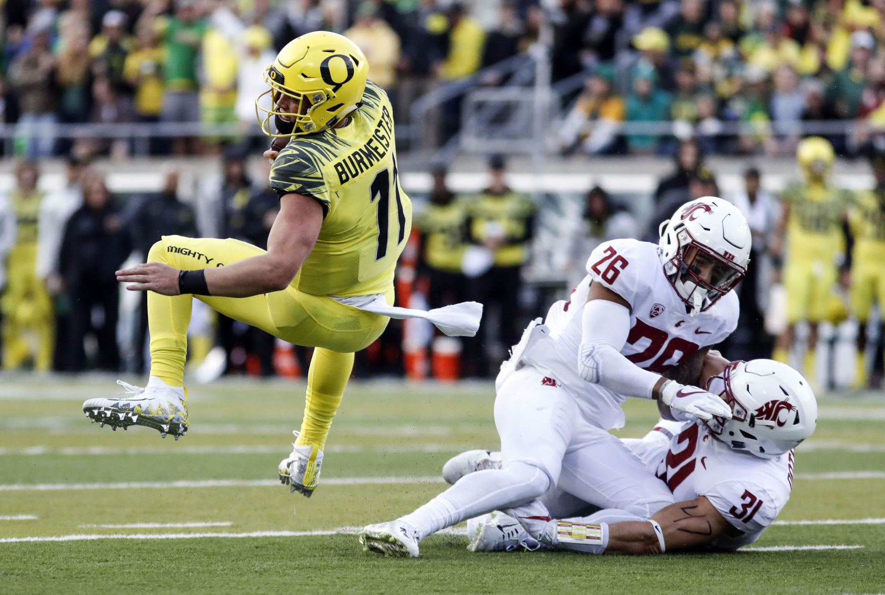 Washington St Oregon Football
